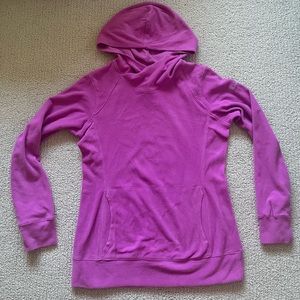Columbia Fleece Pink Pullover Hoodie
